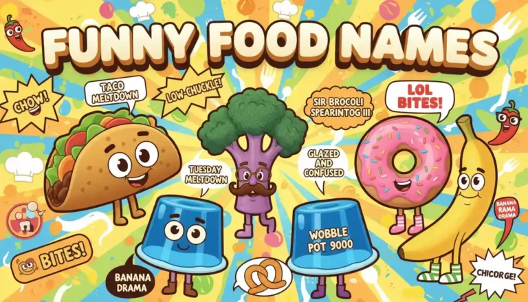 funny food names