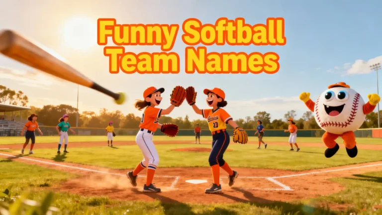 Funny Softball Team Names