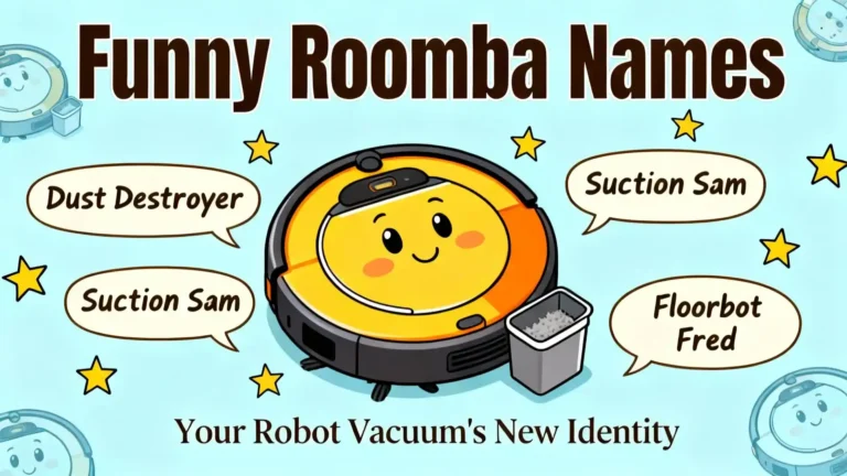 Funny Roomba Names