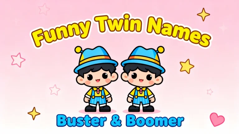 Funny twin names