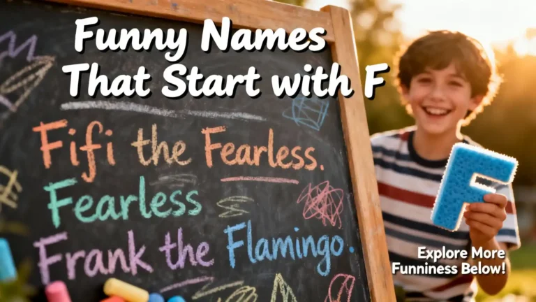 Funny Names That Start with F