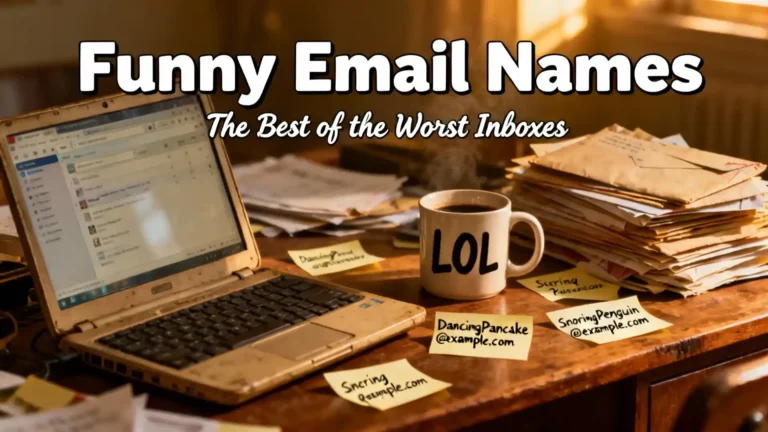 Funny Email Names