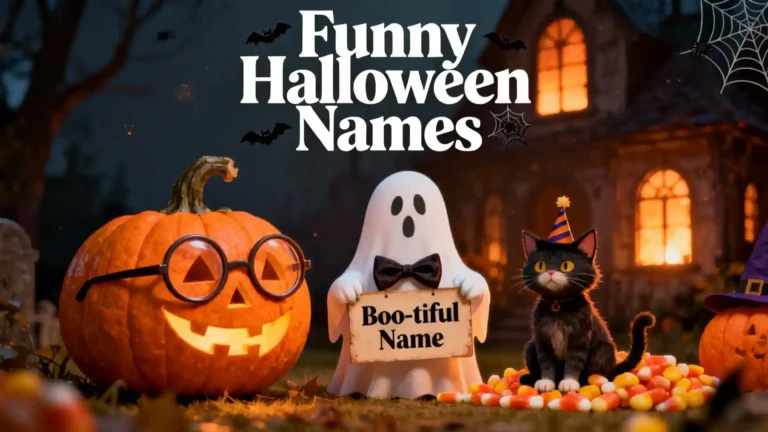 Funny Halloween Names