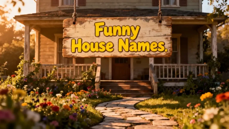 Funny House Names