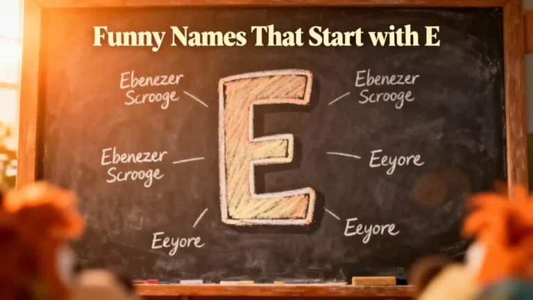 Funny Names That Start with E