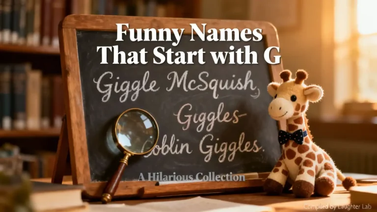 Funny Names That Start with G