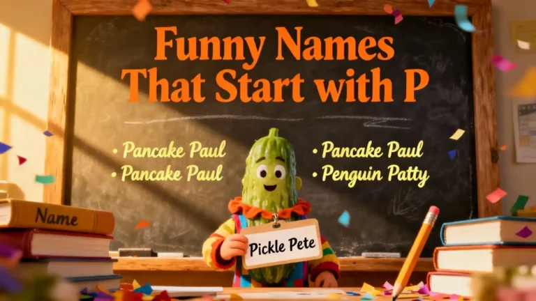 Funny Names That Start With P