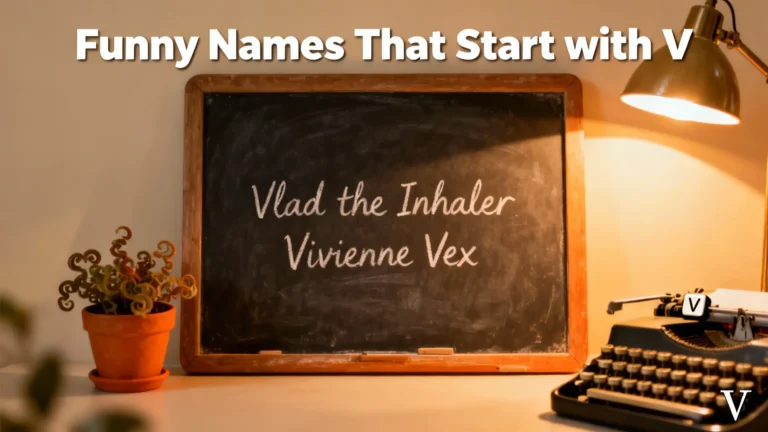 Funny Names That Start With V