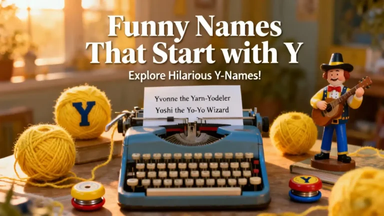 Funny Names That Start With Y
