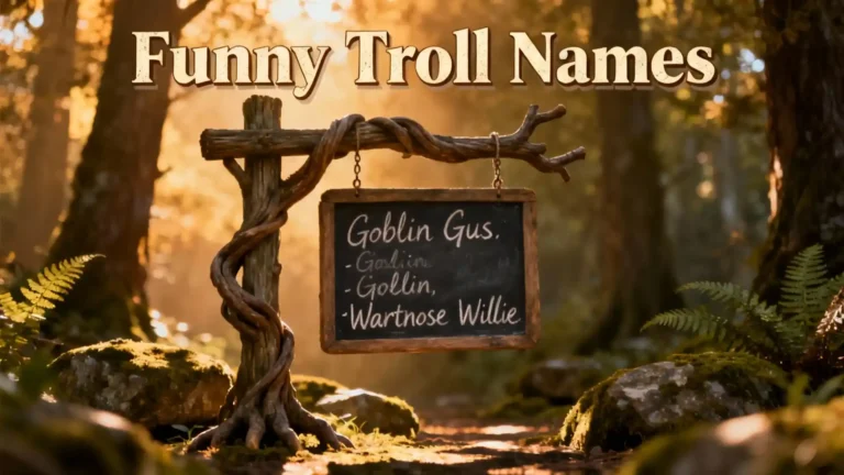 Funny Troll Names