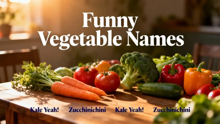 Funny Vegetable Names