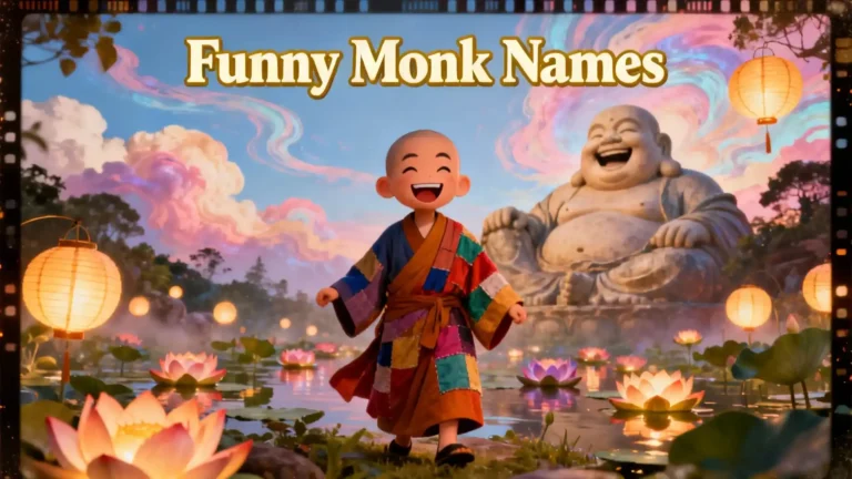 Funny Monk Names