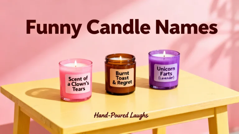 Funny Candle Names