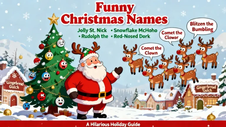 Funny Christmas Names