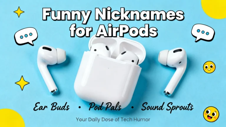 Funny Nicknames for AirPods