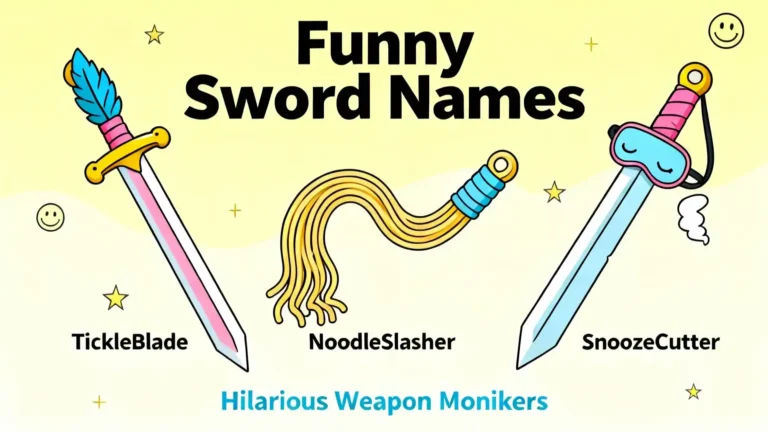 funny sword names
