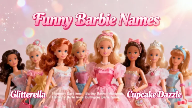 funny barbie names
