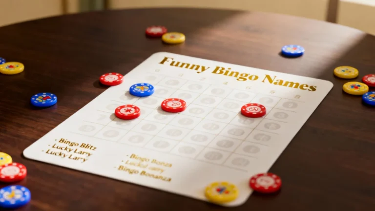 funny bingo names