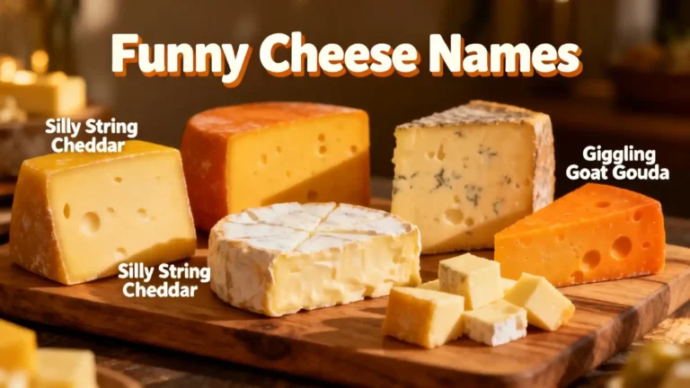 Funny Cheese Names: Hilarious Ideas to Make Your Cheese Memorable