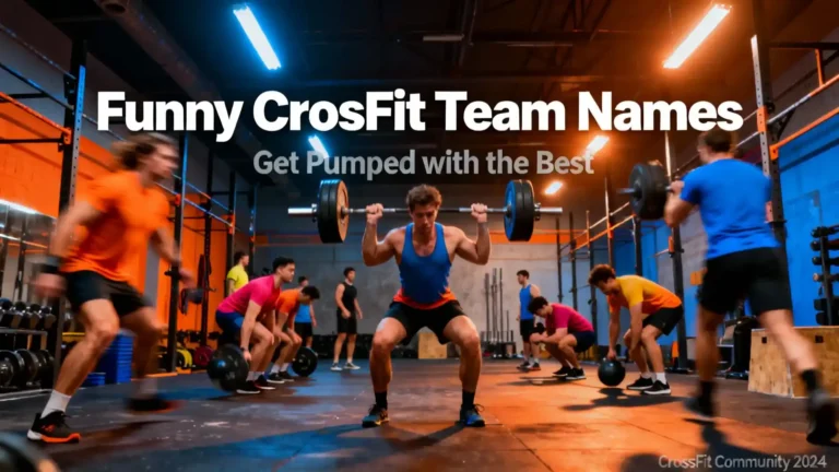 Funny crossfit team names