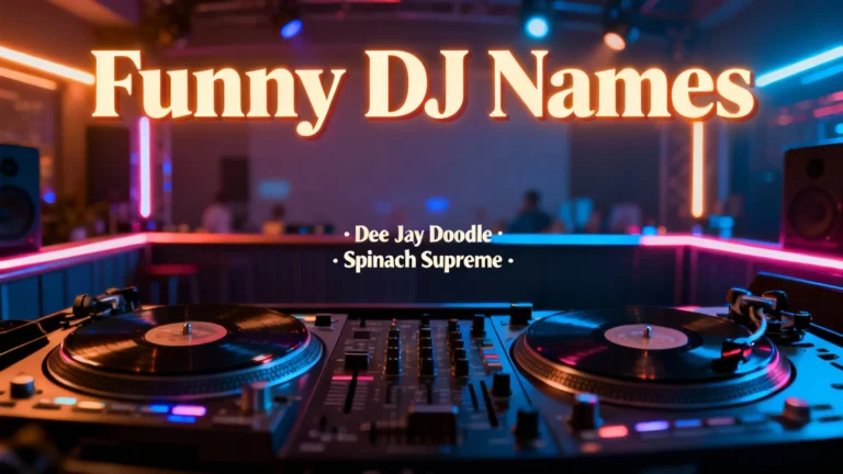 funny dj names