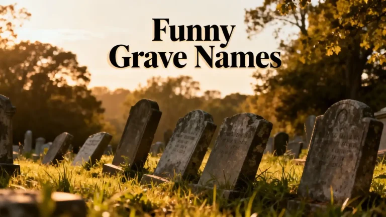 funny grave names