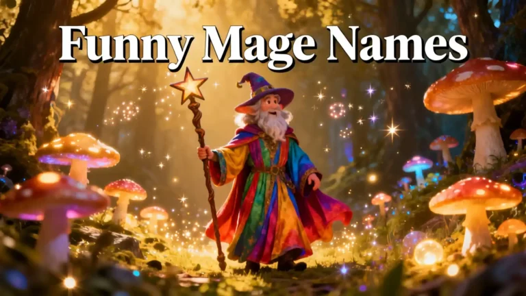 funny mage names