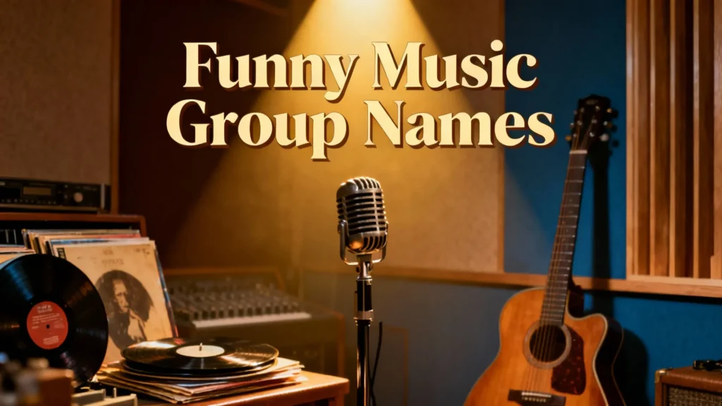 Funny Music Group Names