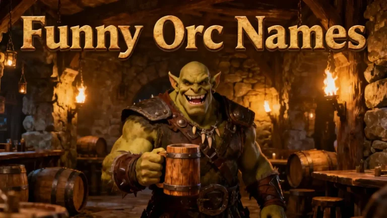 funny orc names