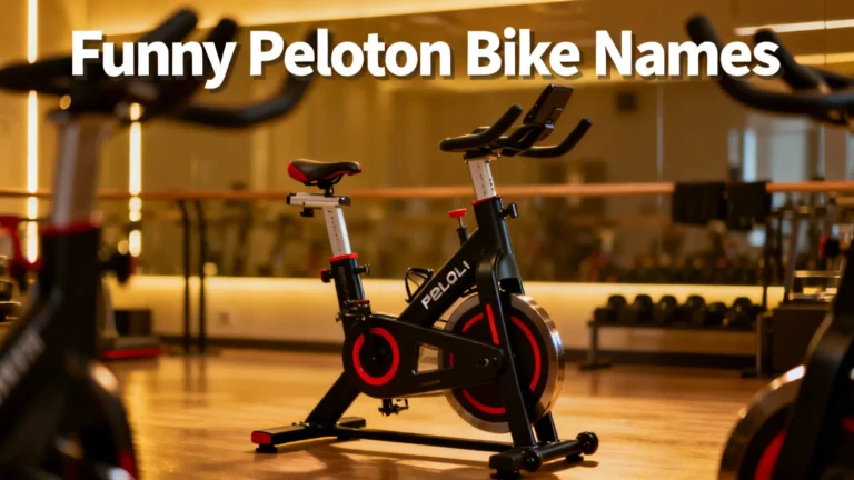 funny peloton bike names