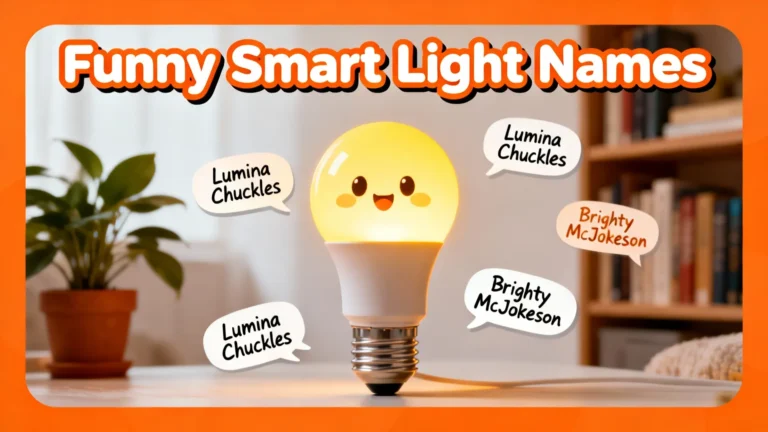 Funny Smart light names