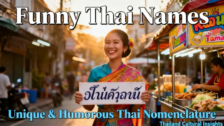 funny thai names
